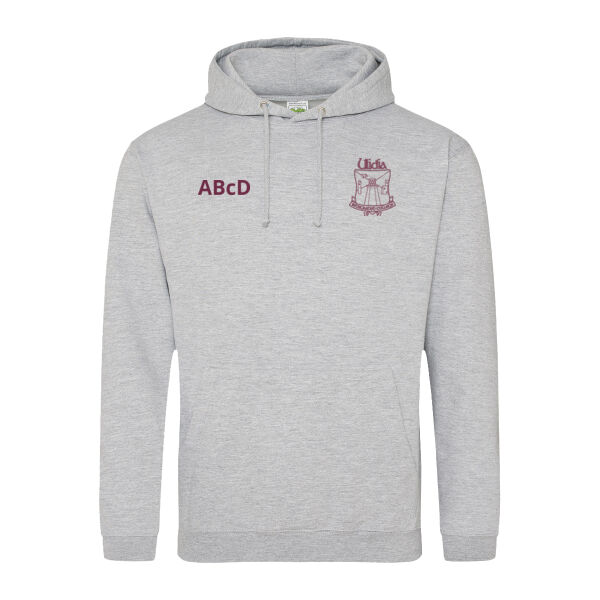Ulidia Leavers Hoodie - Heather Grey Thumbnail